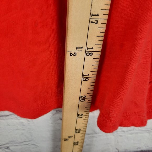 Free People We the Free Orange Short Sleeve Tee - Picture 10 of 11